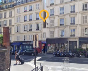 Une maison parisienne de 4m²